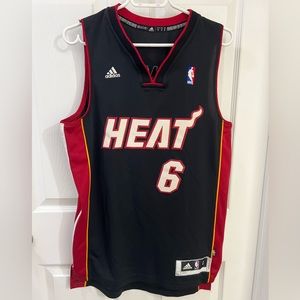 Miami Heat Lebron James Basketball Jersey #6